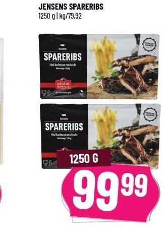 Løvbjerg Jensens spareribs tilbud