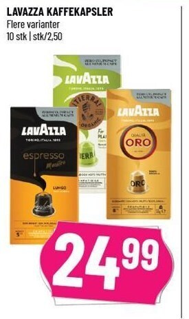 Løvbjerg Lavazza Kaffekapsler tilbud