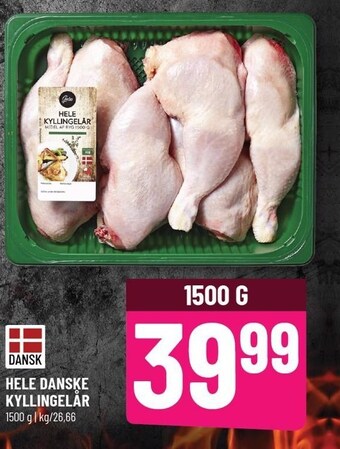 Hele Danske kyllingelår