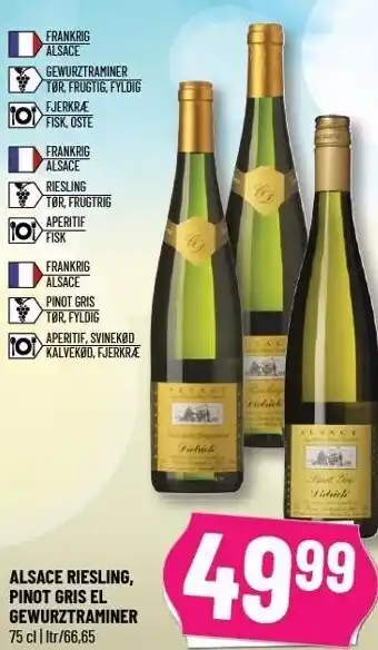 Løvbjerg Alsace pinot gris, riesling el. gewurztraminer tilbud