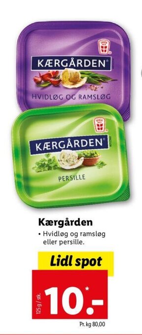 Lidl Kærgården tilbud