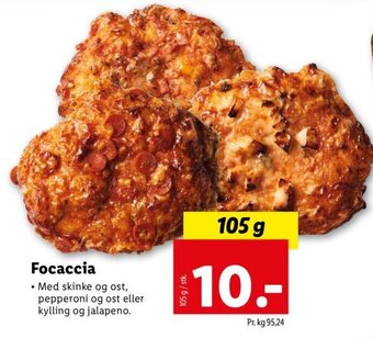 Lidl Focaccia tilbud