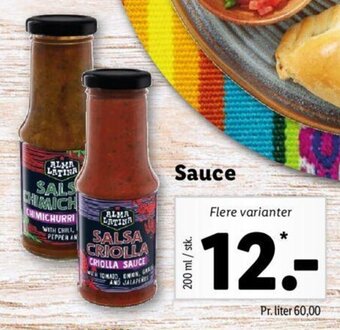 Lidl Sauce tilbud