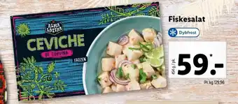 Lidl Fiskesalat tilbud