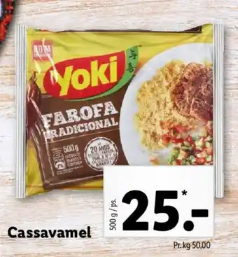 Lidl Cassavamel tilbud