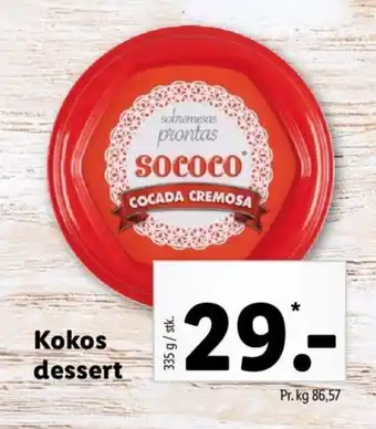 Kokos dessert