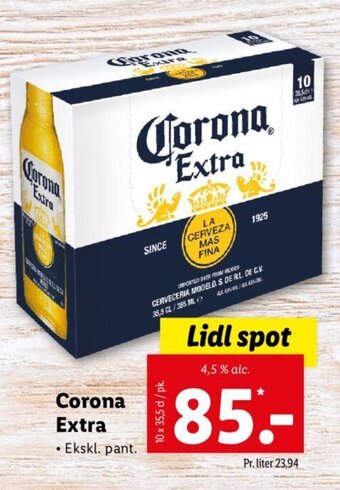 Lidl Corona extra tilbud