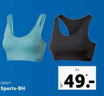 Lidl CRIVIT sports-BH tilbud
