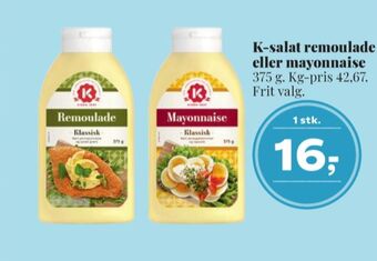 Dagli'Brugsen K-salat remoulade tilbud