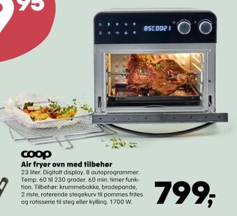 Kvickly Coop airfryer tilbud
