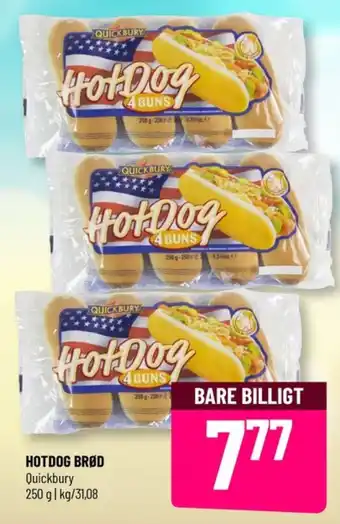 Løvbjerg Quickbury pølsebrød tilbud