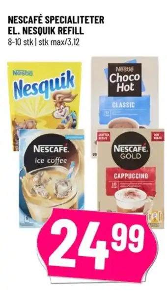 Løvbjerg Nescafe kaffedrikspulver tilbud