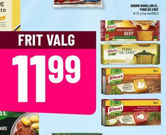 Løvbjerg Knorr bouillon tilbud