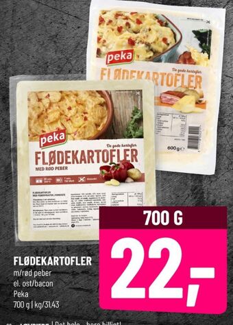 Peka flødekartofler