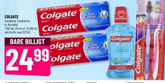 Løvbjerg Colgate tandpasta tilbud
