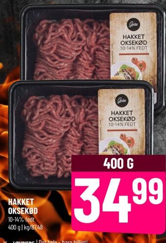 Løvbjerg Gestus hakket oksekød tilbud