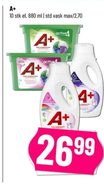 Løvbjerg A+ vaskemiddel-flydende tilbud
