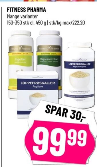Løvbjerg Fitness pharma kosttilskud tilbud