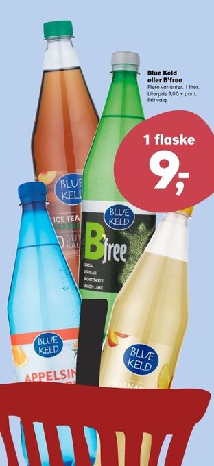 SuperBrugsen Blue keld mineralvand tilbud