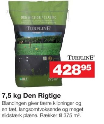 Bauhaus Turfline græsfrø tilbud