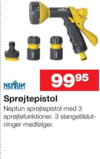 Bauhaus Neptun sprøjtepistol tilbud