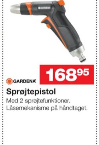 Bauhaus Gardena sprøjtepistol tilbud