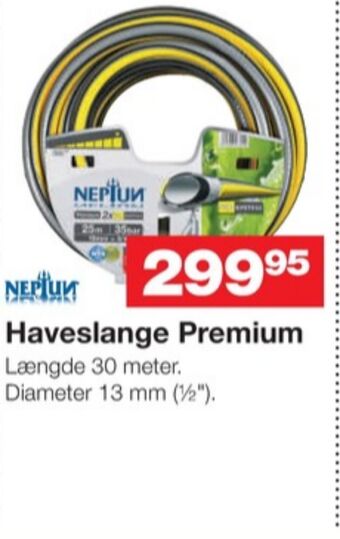 Bauhaus Neptun haveslange tilbud