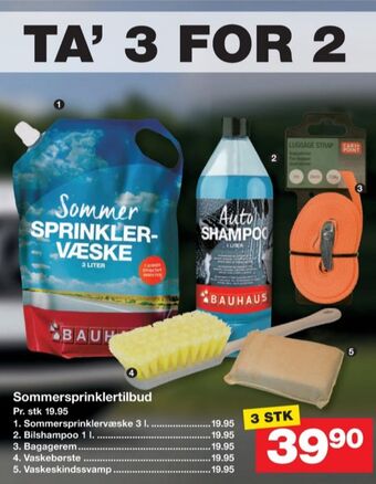 Bauhaus Bauhaus sprinklervæske tilbud