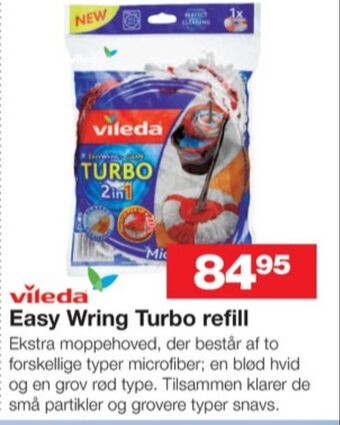 Bauhaus Vileda moppe tilbud