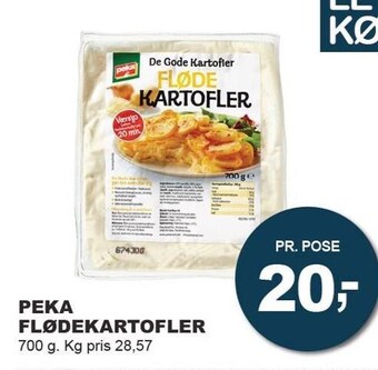Let-Køb Peka flødekartofler tilbud