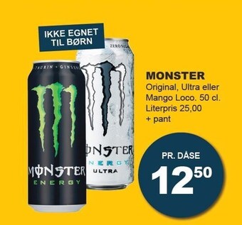Let-Køb Monster tilbud