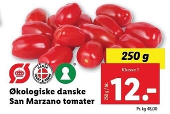 Øko danske San Marzano tomater