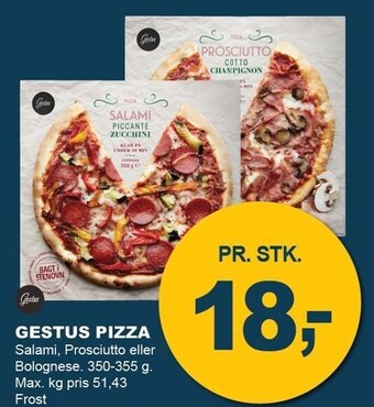 Let-Køb Gestus Pizza tilbud