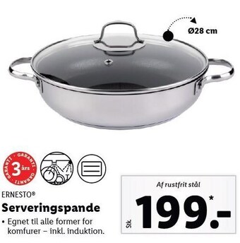 Lidl Serveringspande tilbud