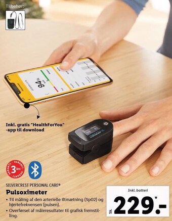 Lidl Pulsoximeter tilbud