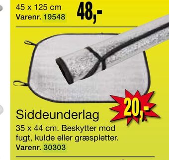 Harald Nyborg Siddeunderlag tilbud