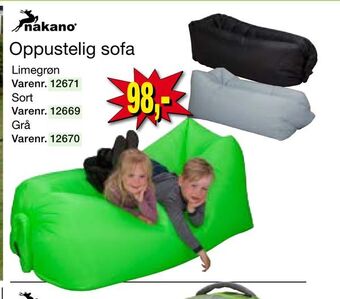 Harald Nyborg Oppustelig sofa tilbud
