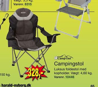 Harald Nyborg Campingstol tilbud