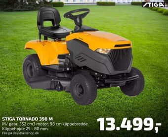 Davidsen Stiga havetraktor tilbud