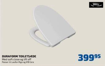 Duraform toiletsæde