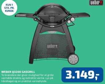 Davidsen Weber gasgrill tilbud