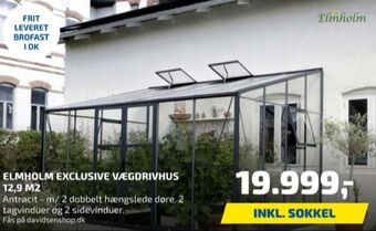 Davidsen Elmholm drivhus tilbud