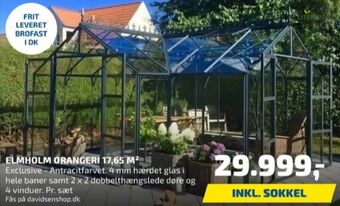 Davidsen Elmholm drivhus tilbud