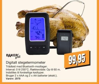 Harald Nyborg Digitalt stegetermometer tilbud