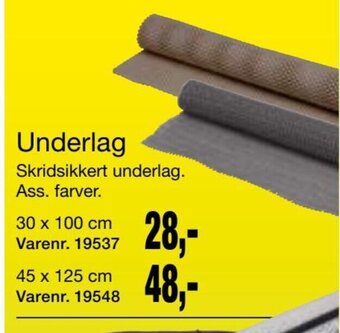Harald Nyborg Underlag tilbud