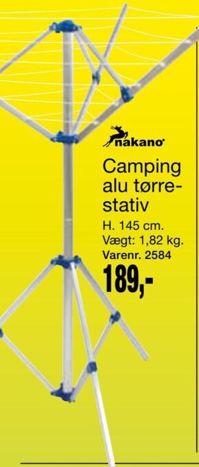 Harald Nyborg Nakano Camping Alu Tørrestativ tilbud