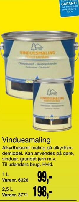 Harald Nyborg Vinduesmaling tilbud