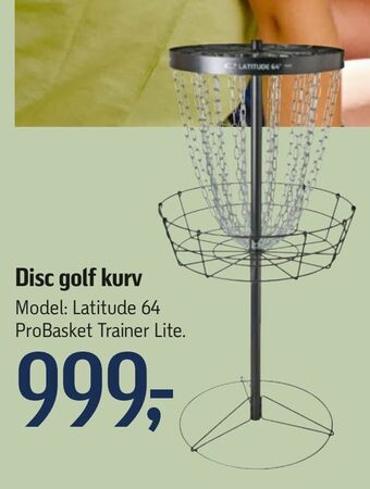 Disc golf kurv