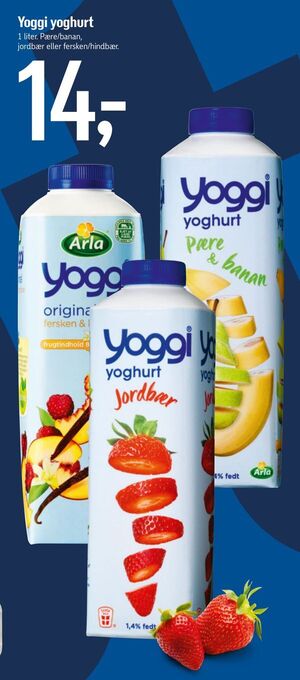 Føtex Yoggi yoghurt tilbud