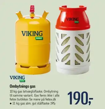 Føtex Ombytnings gas tilbud